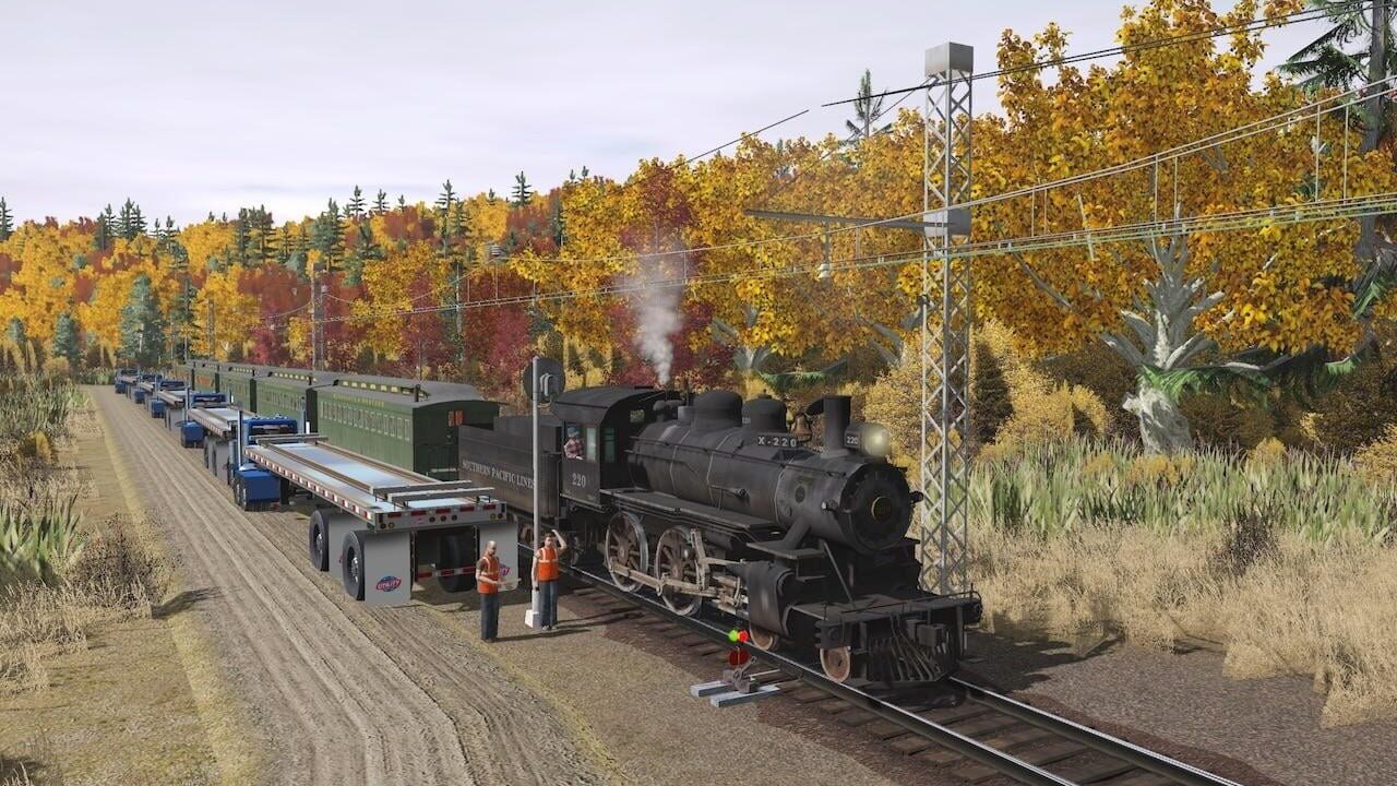 Trainz Railroad Simulator 2022: Coalmint Mountains Railroad Image