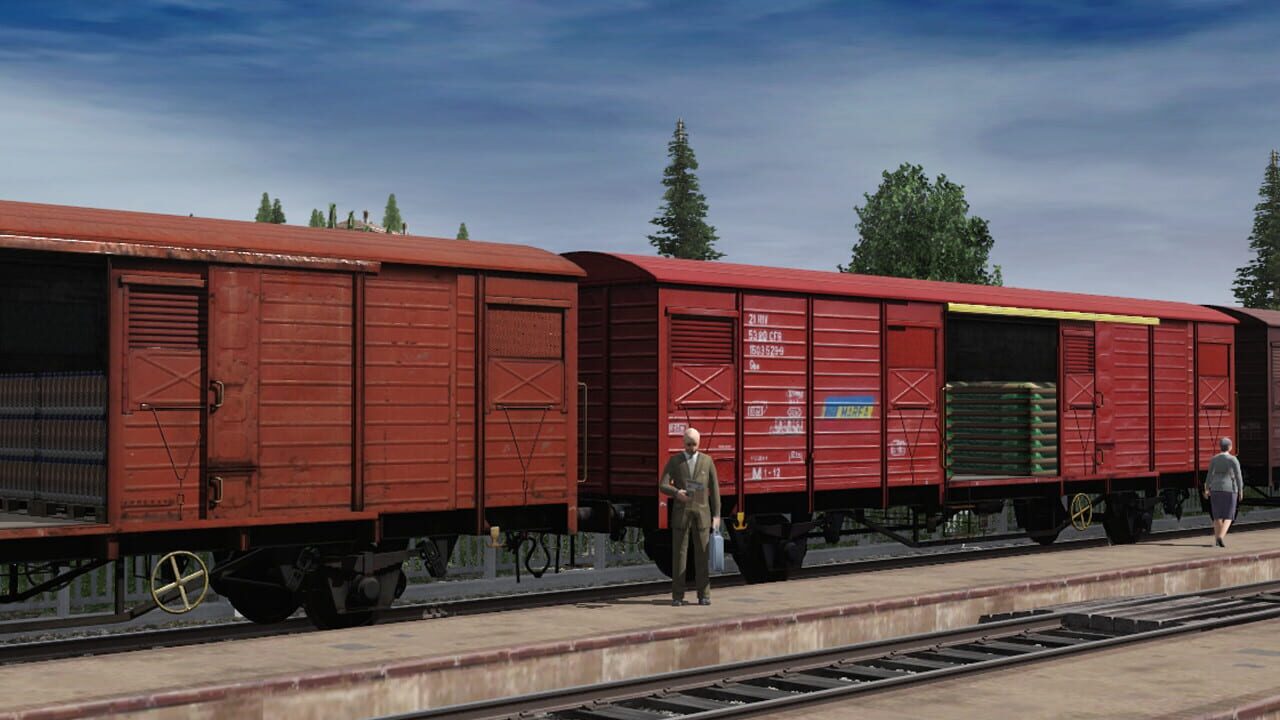 Trainz Plus: CFR Marfa Gbs/Gbgs freight car pack Image