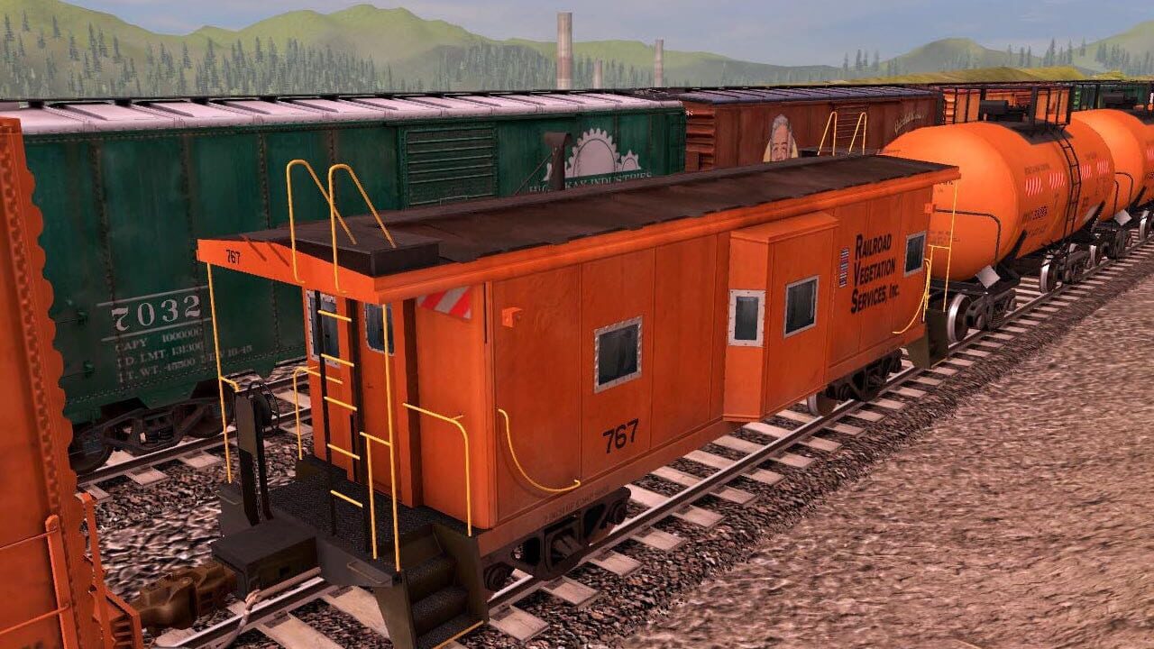 Trainz Plus: RVSX Vegetation Control Train Image