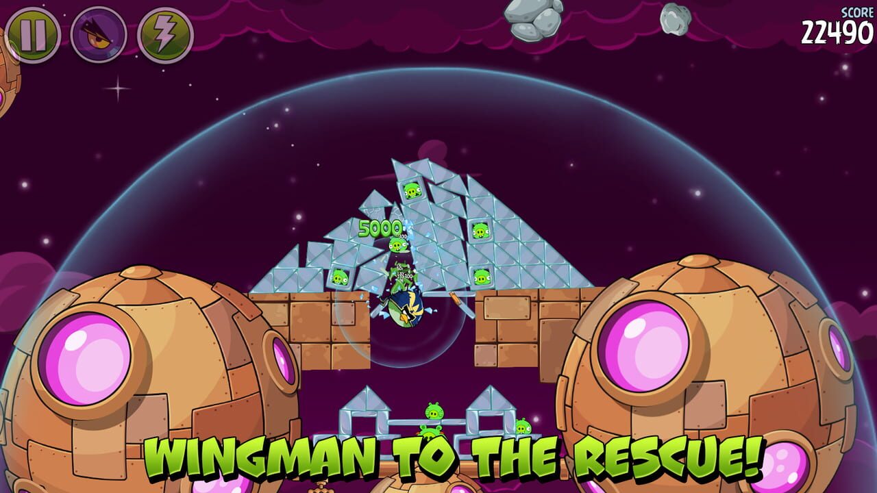 Angry Birds Space HD — Screenshot 1