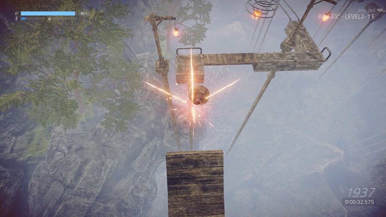 Capture 1 de Ballex 2: The Hanging Gardens