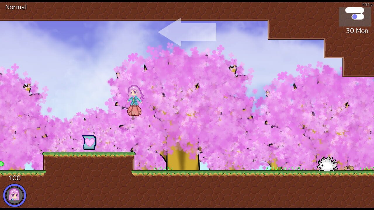 Capture 1 de Kokoro's Gensokyo Journey: The Lost Masks