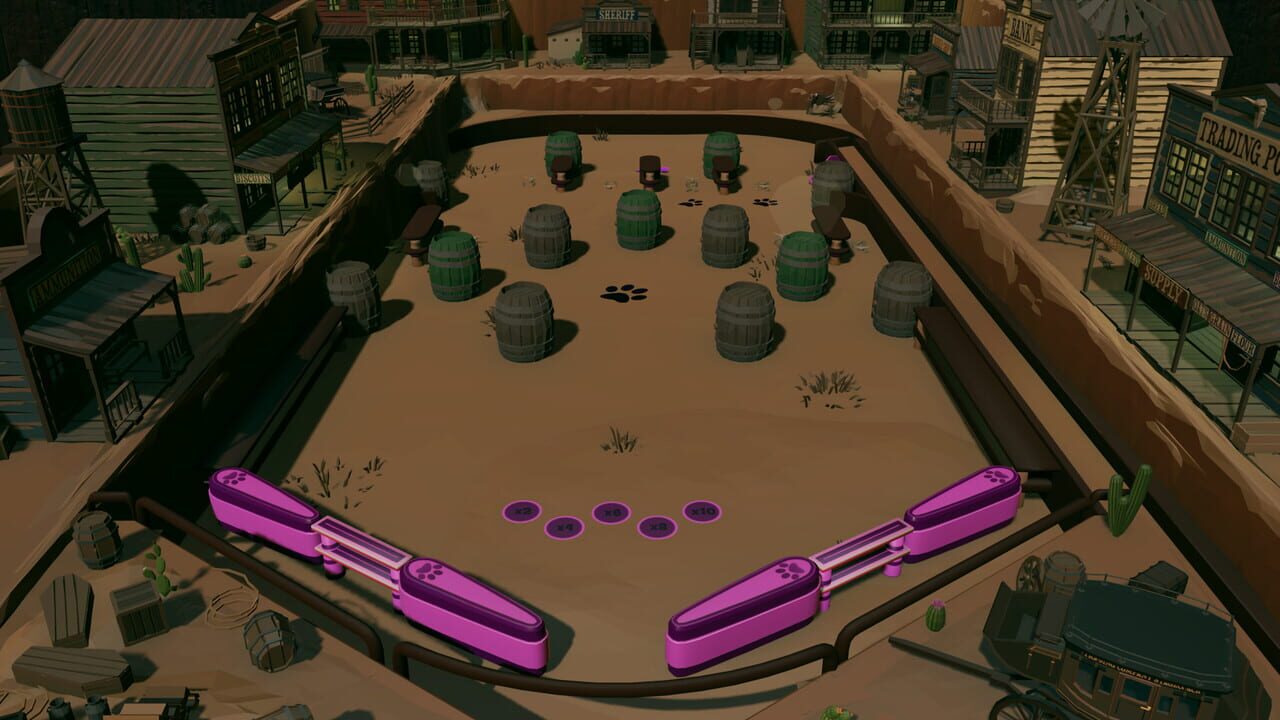 Roxy Raccoon's Pinball Panic: Wacky West Image