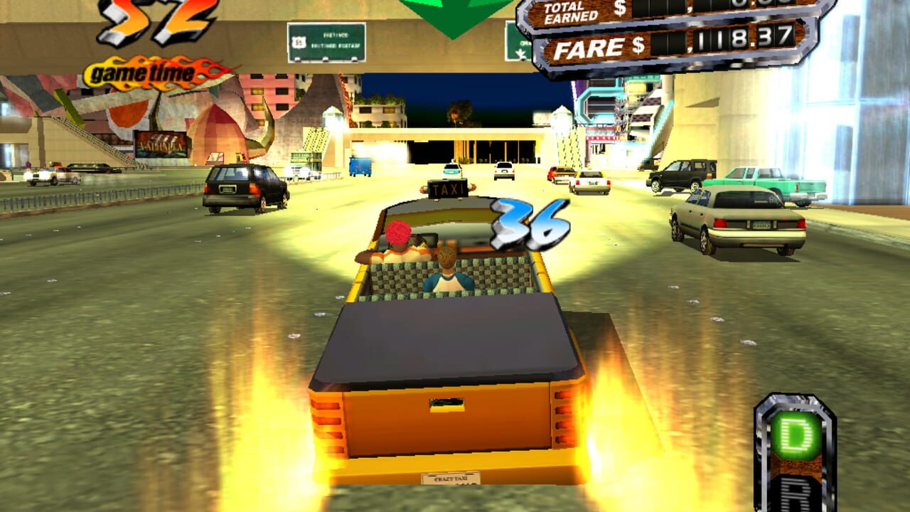 Miniatura 7 de la galería de Crazy Taxi 3: High Roller
