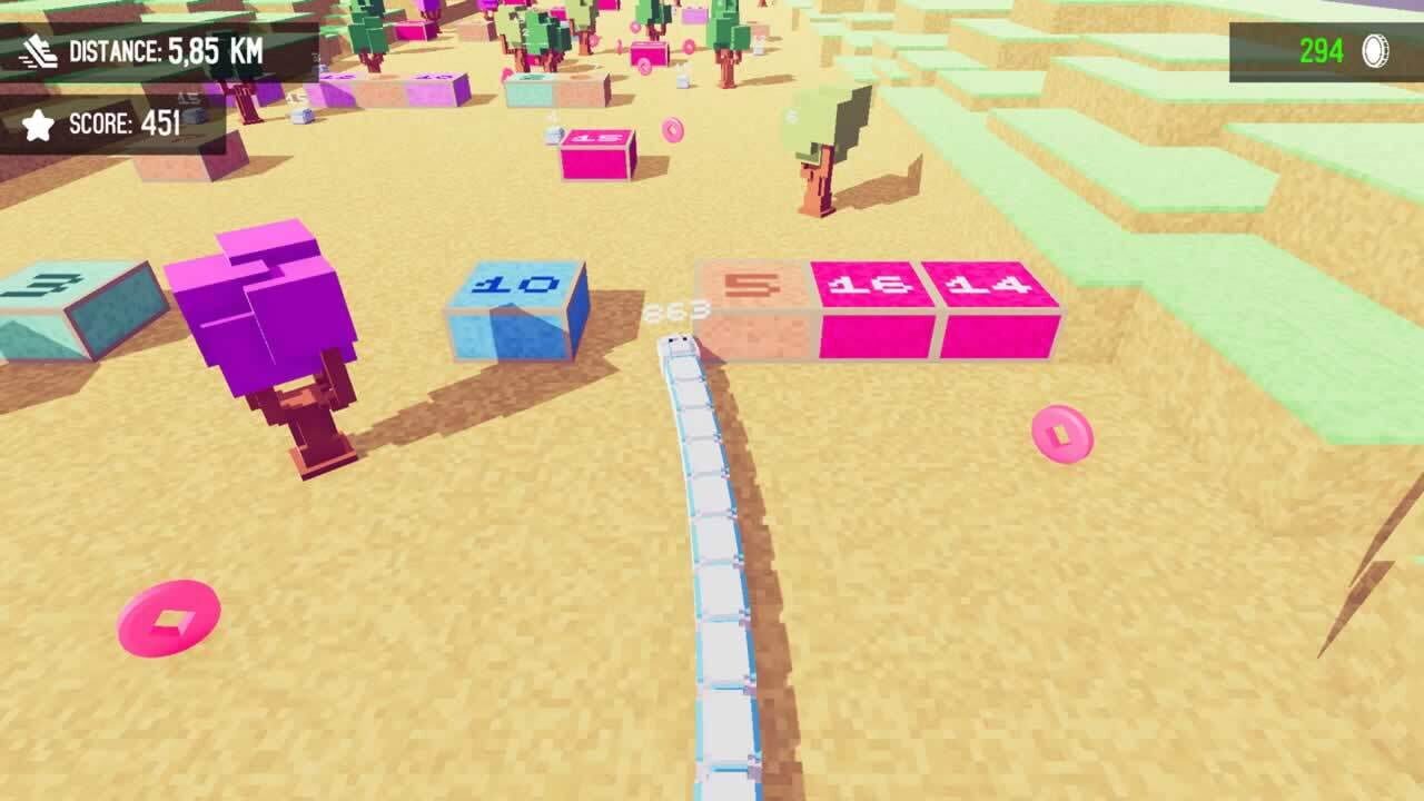 Super Snake Block Screenshot 1