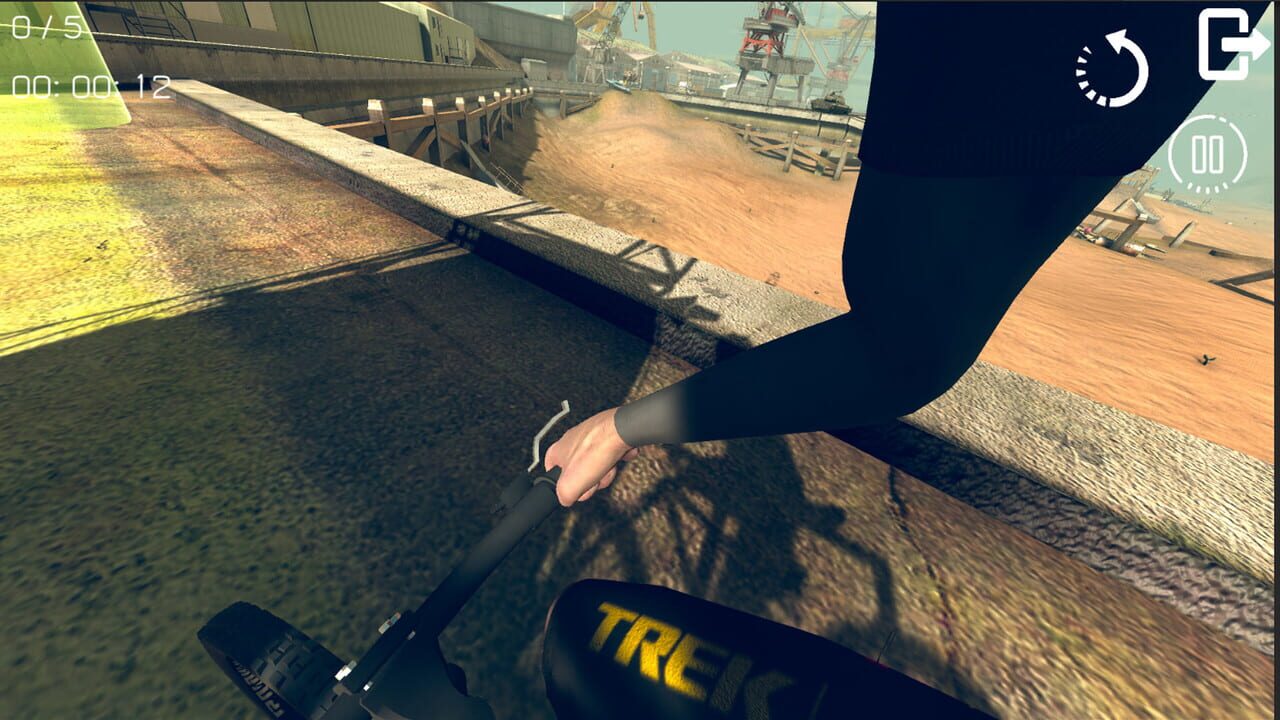 Bicycle Challage: Wastelands — Screenshot 2
