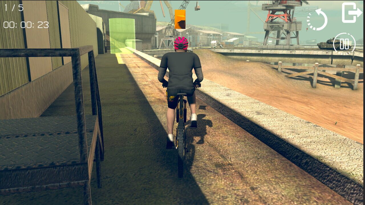 Bicycle Challage: Wastelands — Screenshot 3