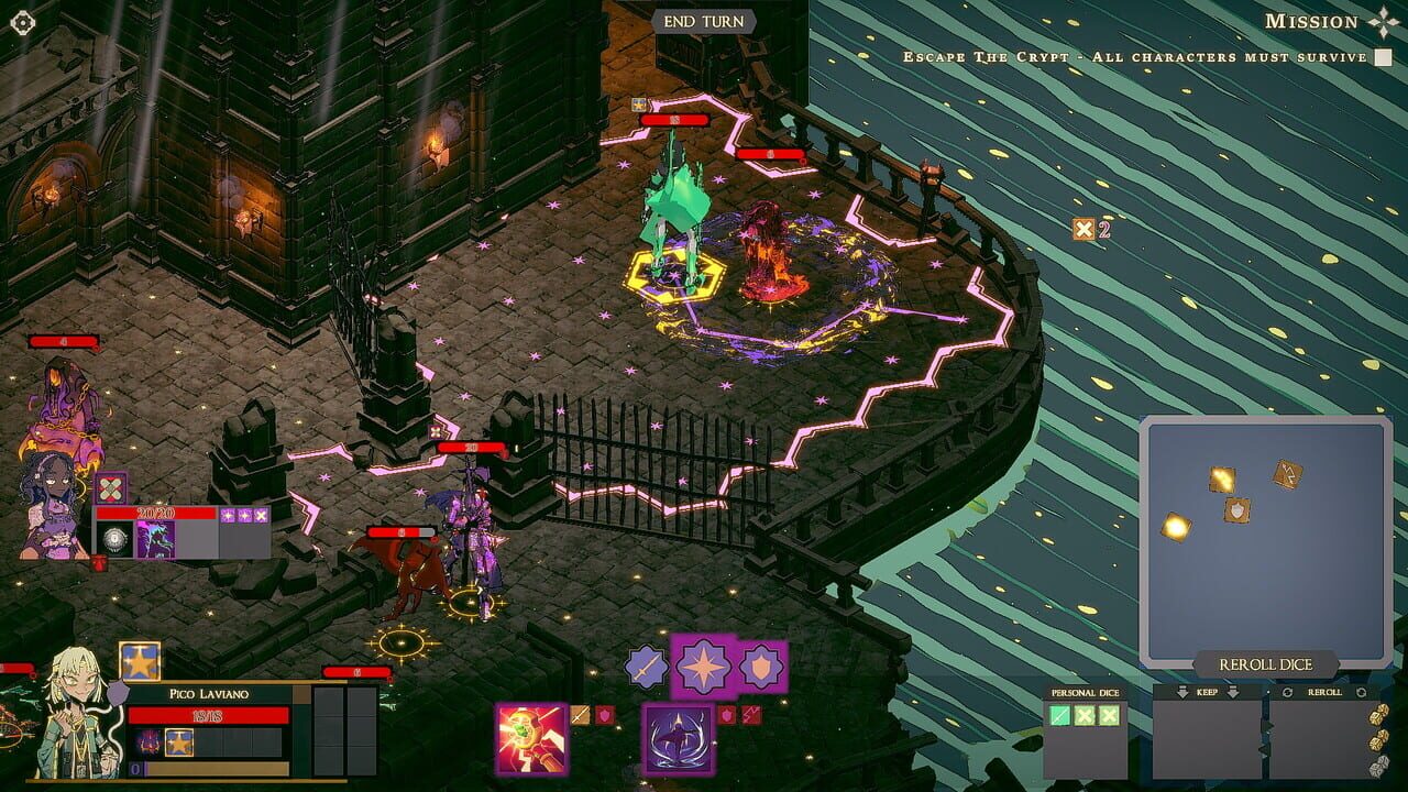 Screenshot de Dice Gambit