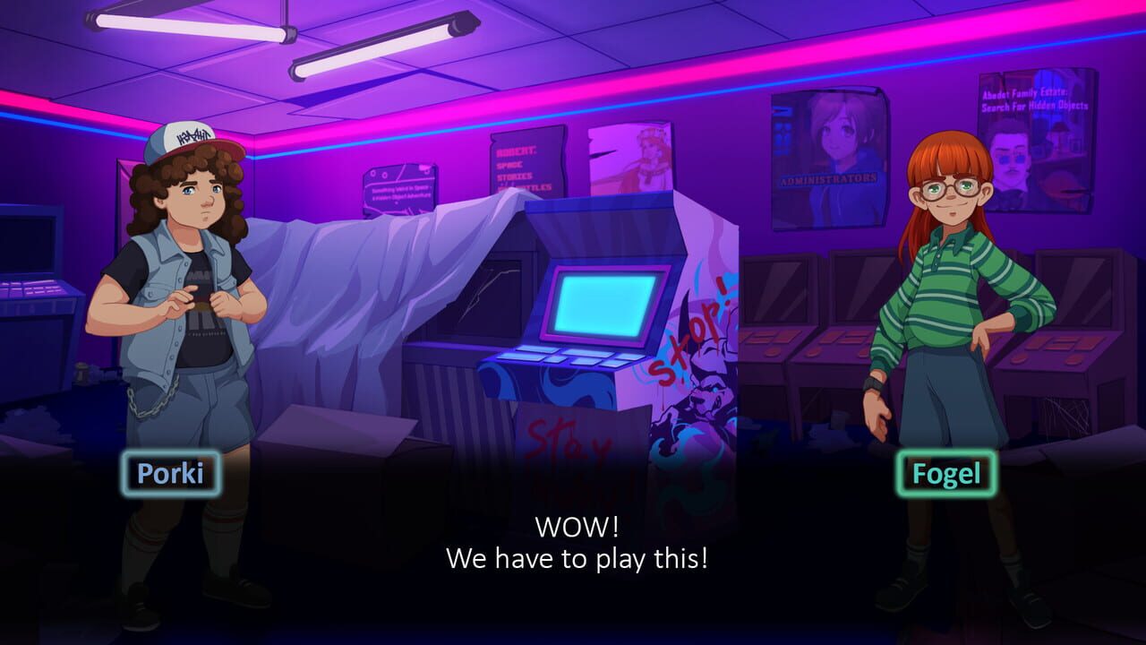 Fogel and Porki Evil Arcade — Screenshot 2