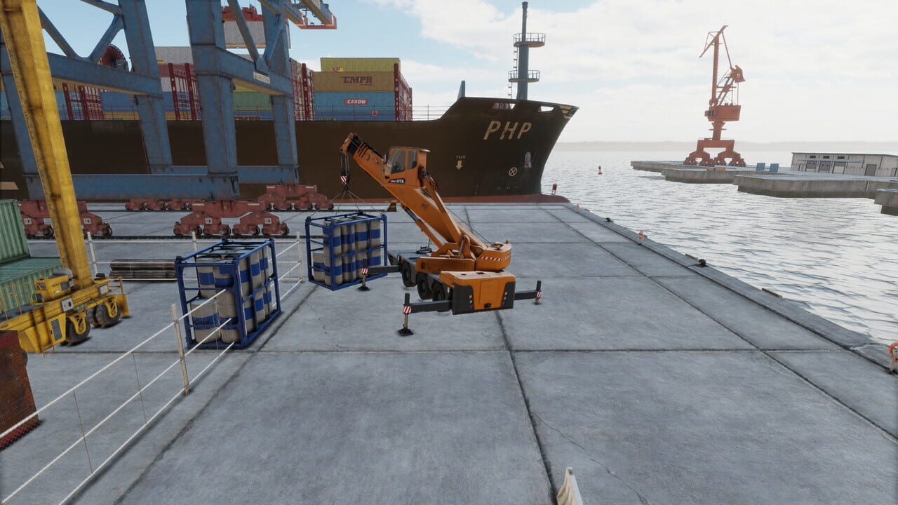 Crane Logistics Simulator — Screenshot 2