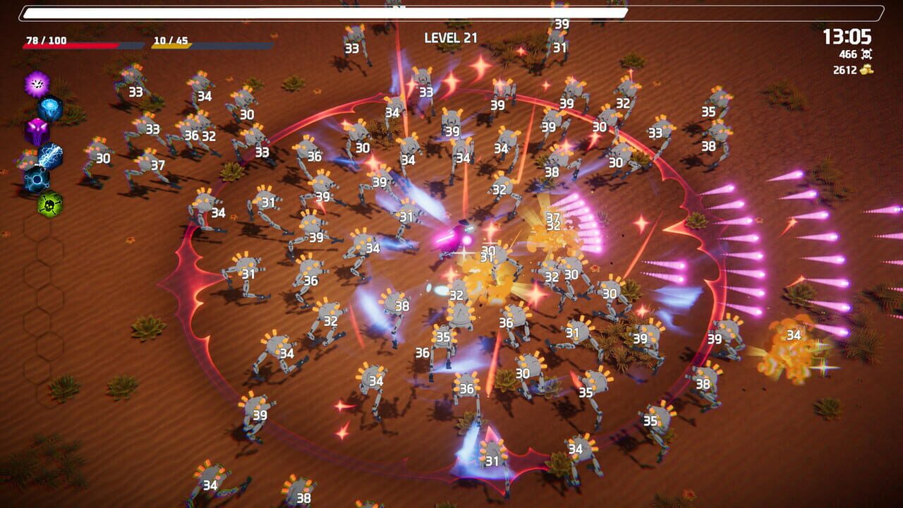 Neon Cyber Samurai — Screenshot 1