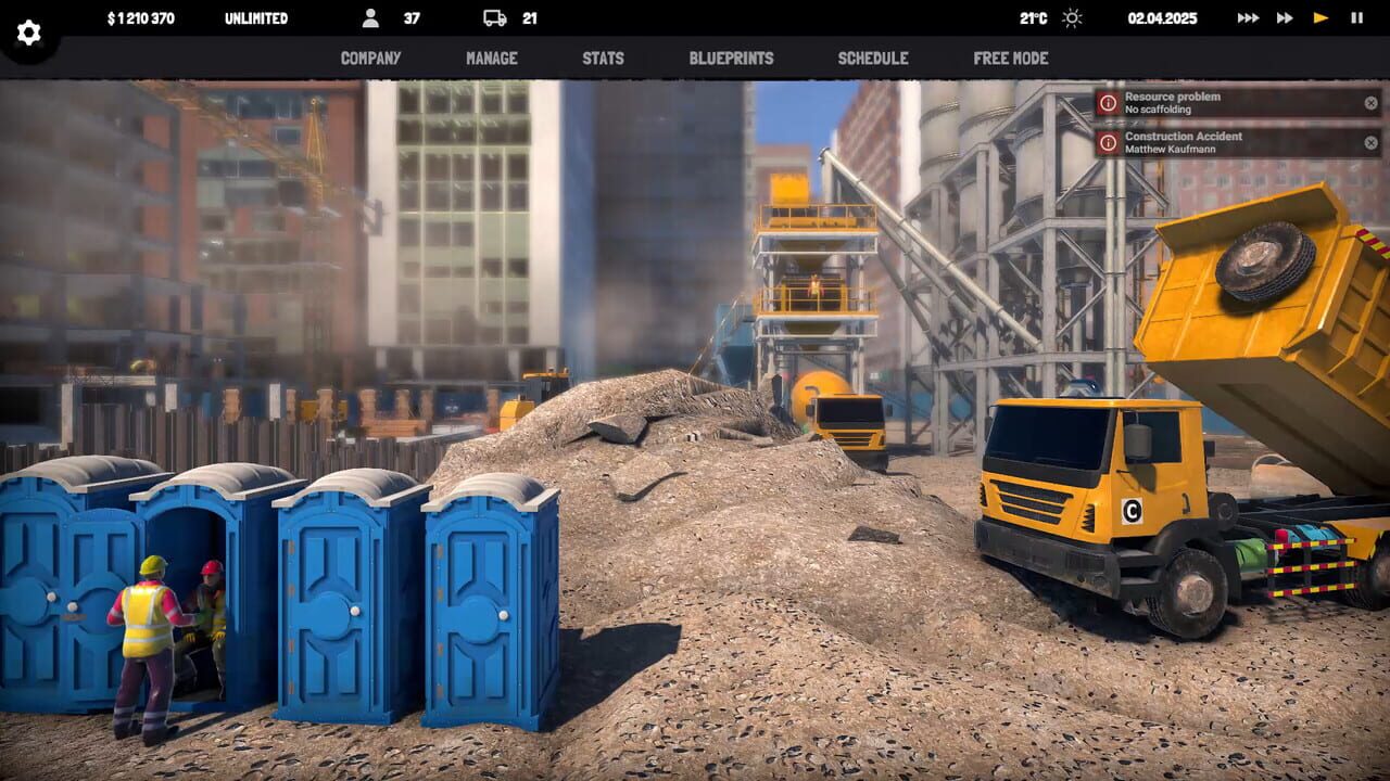 Construction Manager — Screenshot 1