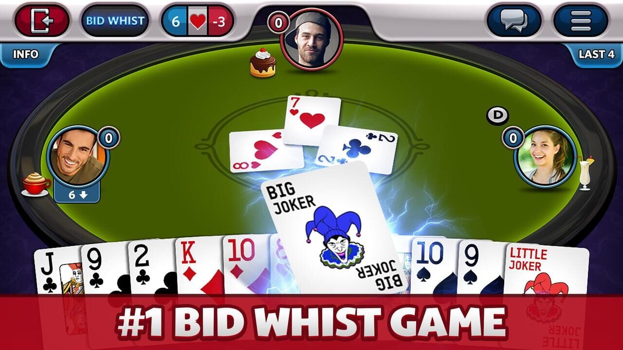 Bid Whist Plus — Screenshot 1