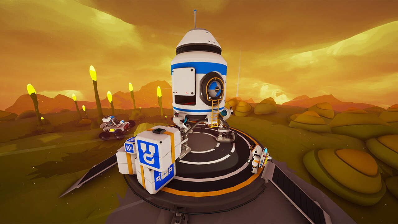 Wind Turbines and Solar Panels Once You Unlock RTG In Astroneer