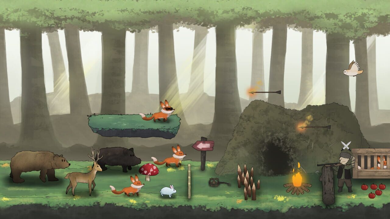 Red Fox and the Four Seasons: Design My Forest Image