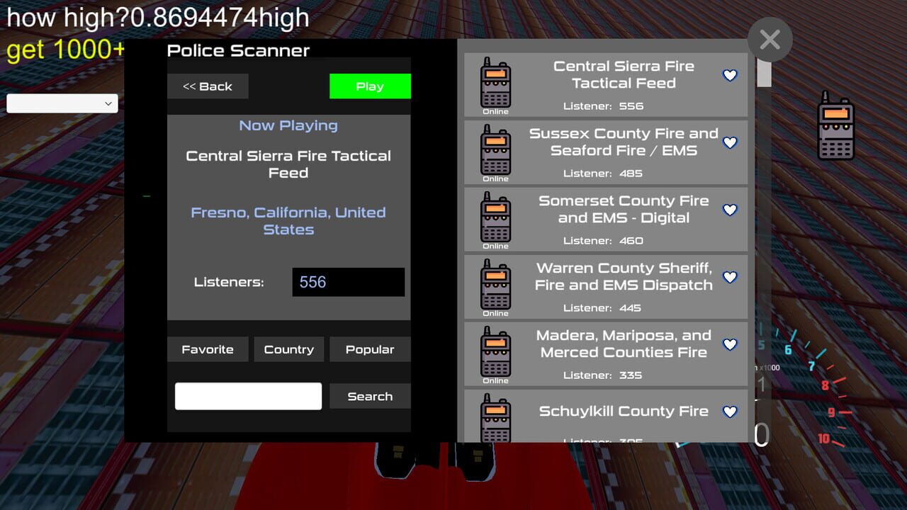 Police Scanner Radio — Screenshot 1