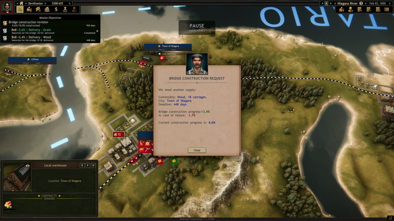 Railroad Corporation: Niagara River — Screenshot 2