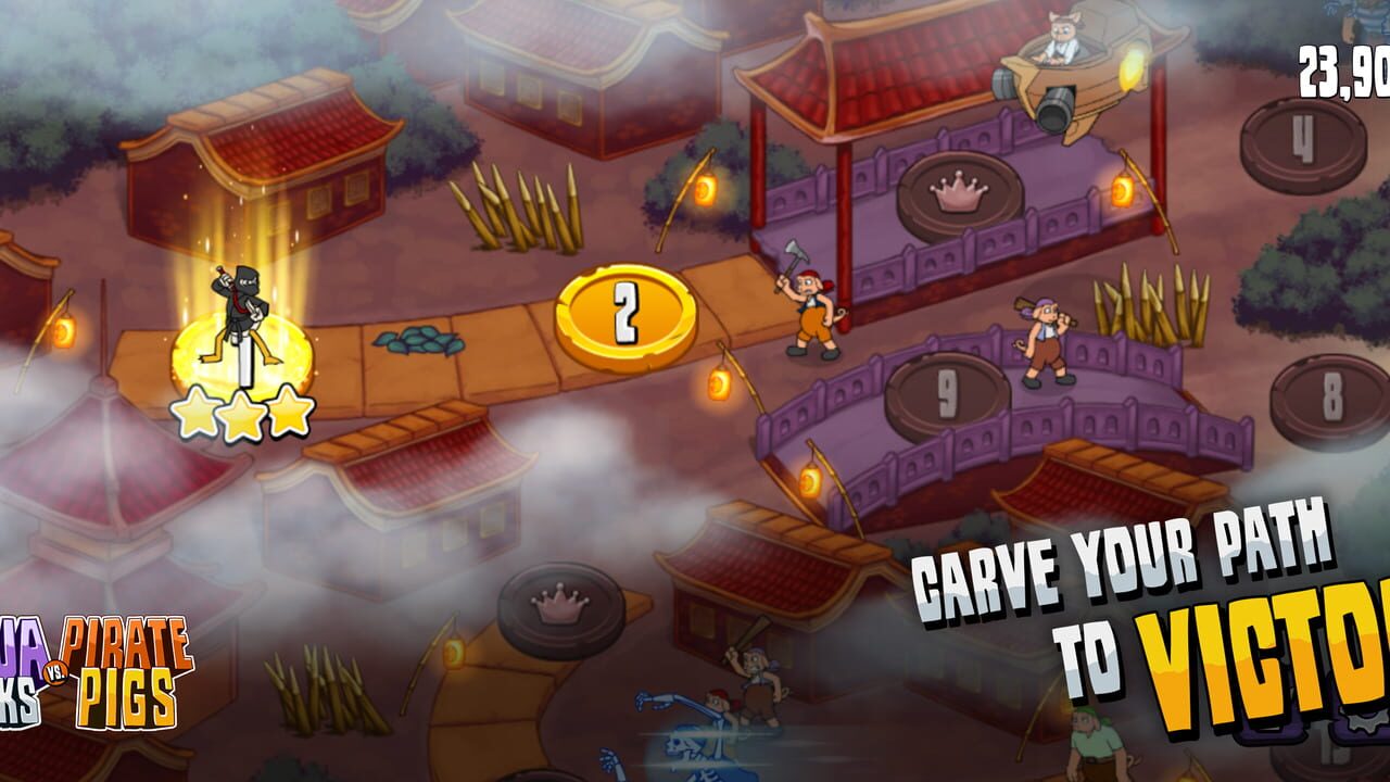 Ninja Ducks vs Pirate Pigs — Screenshot 2