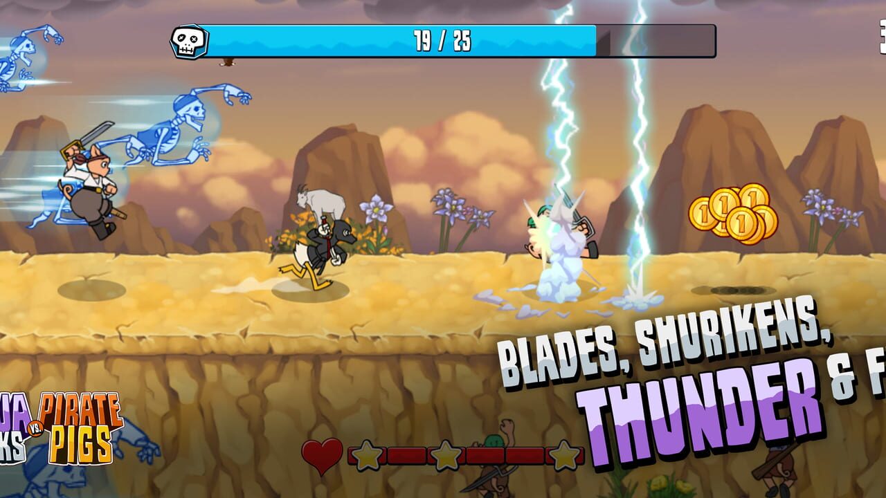 Ninja Ducks vs Pirate Pigs — Screenshot 5