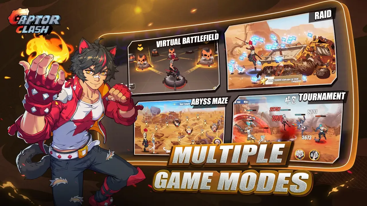 Captor Clash banner