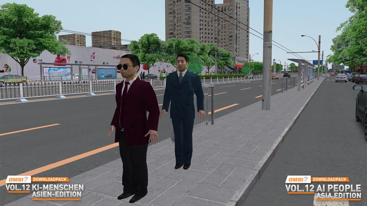 OMSI 2: Downloadpack Vol.12 - AI-People: Asia Edition Image