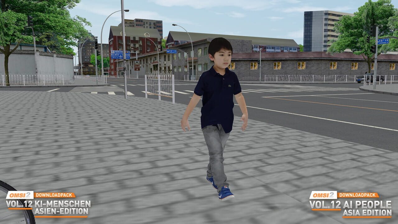 OMSI 2: Downloadpack Vol.12 - AI-People: Asia Edition Image