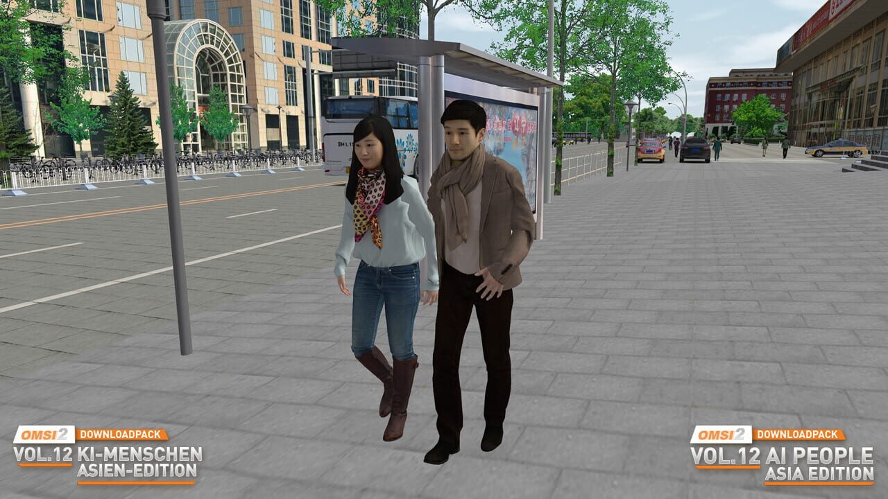 OMSI 2: Downloadpack Vol.12 - AI-People: Asia Edition Image