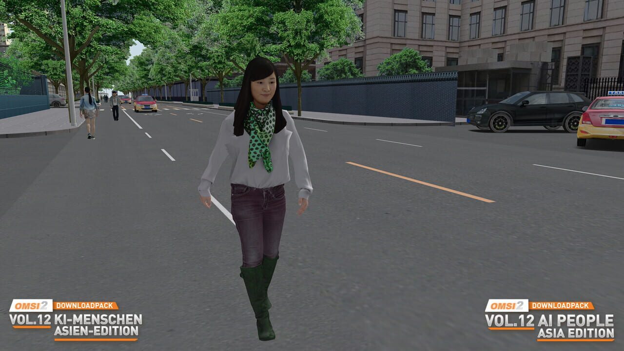 OMSI 2: Downloadpack Vol.12 - AI-People: Asia Edition Image