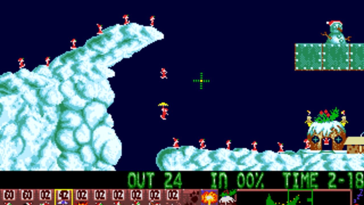 Holiday Lemmings — Screenshot 2