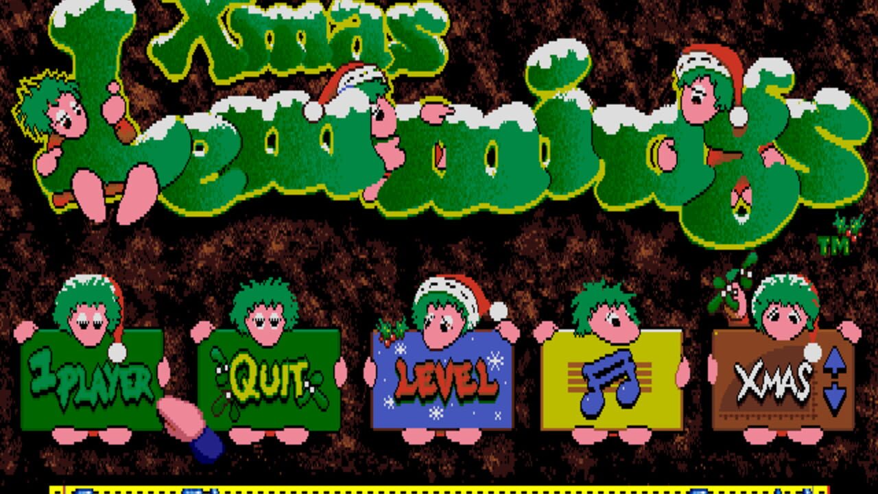 Xmas Lemmings — Screenshot 2