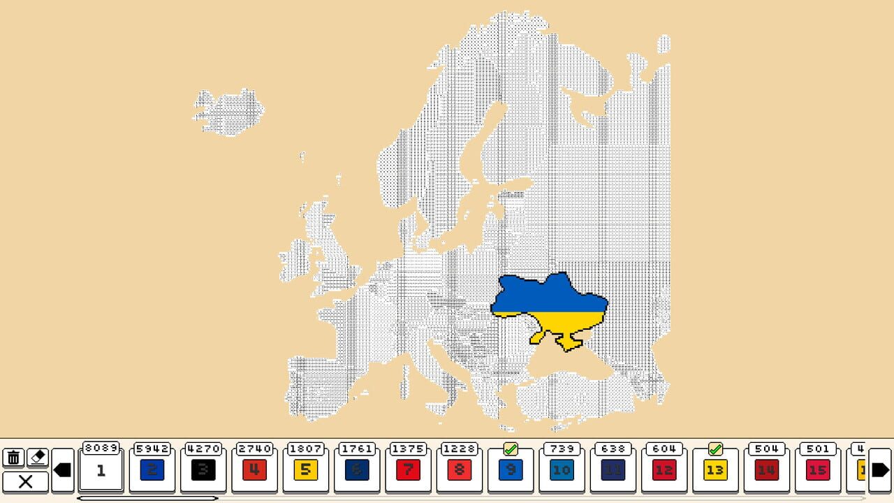 Coloring Pixels: Flag 2 Pack — Screenshot 3