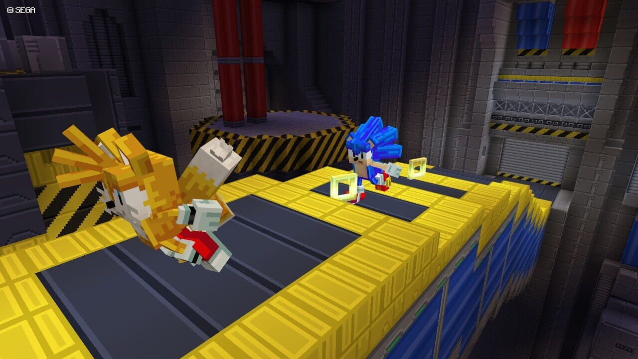 Minecraft: Sonic the Hedgehog — Screenshot 1