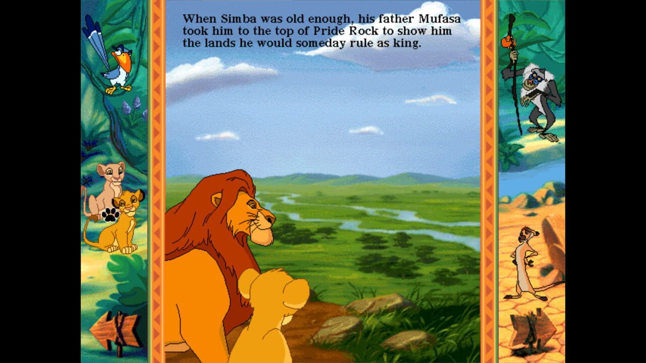 Disney's Animated Storybook: The Lion King Image