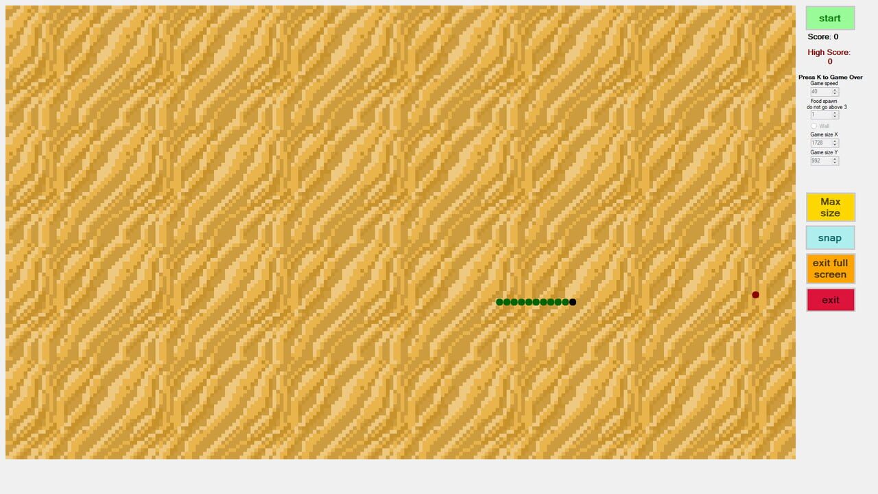 Classic Snake — Screenshot 3