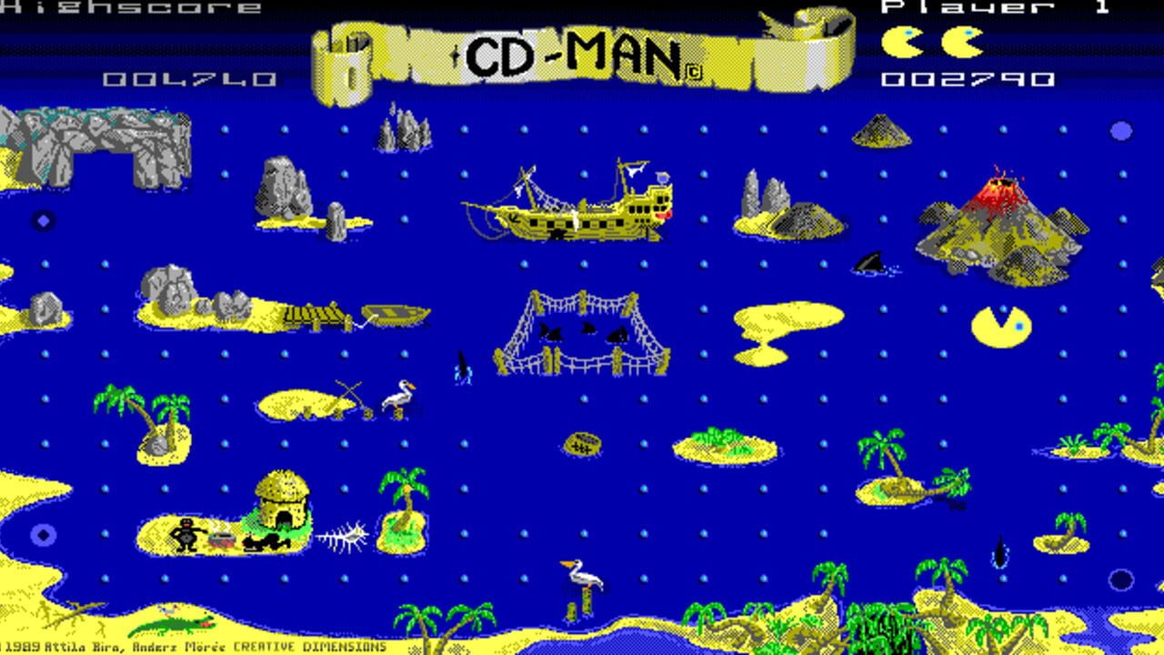 CD-Man Screenshot 1
