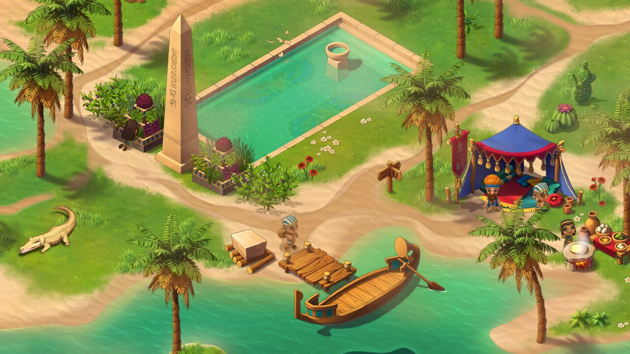 Legend of Egypt: Pharaohs Garden 2 - The sacred crocodile — Screenshot 1