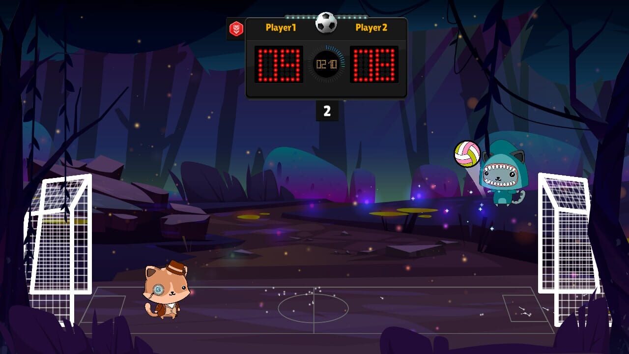 Kitten's Head Football — Screenshot 1