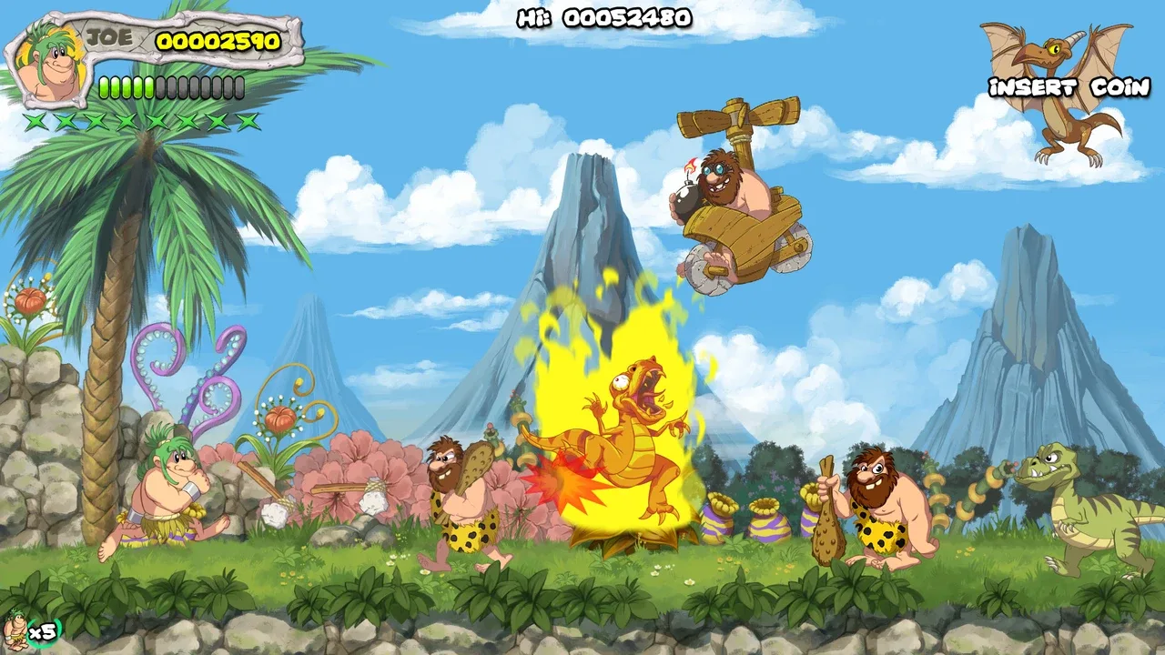 New Joe & Mac: Caveman Ninja screenshot 1