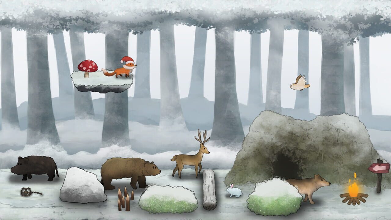 Red Fox and the Four Seasons: Design My Forest 2 Image