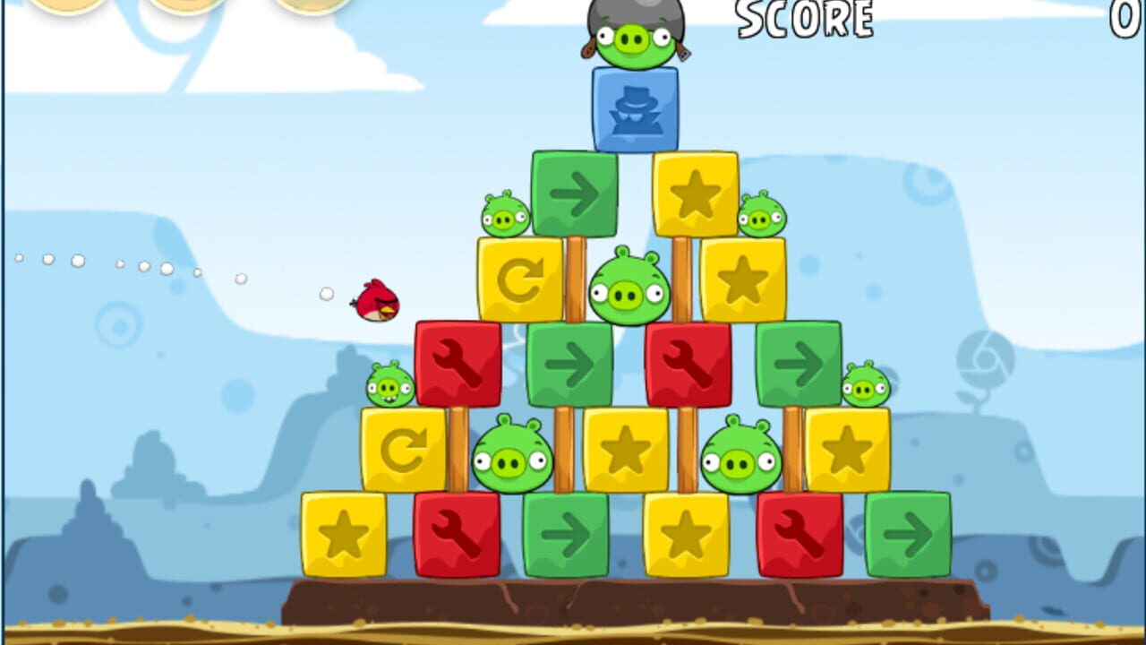 Angry Birds Chrome — Screenshot 2