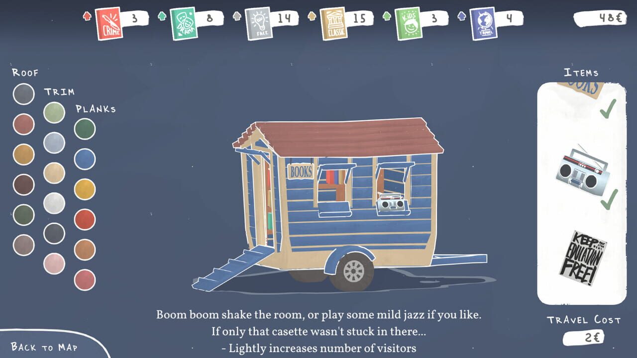 Screenshot de Tiny Bookshop