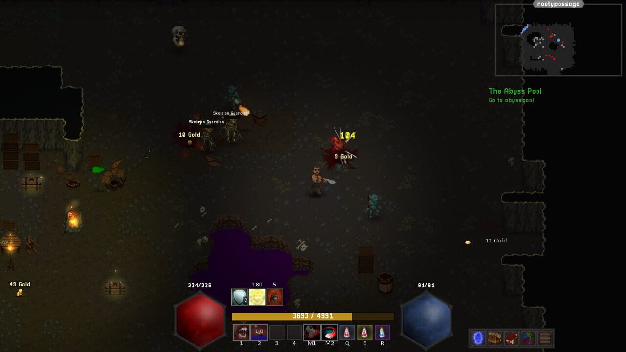 Screenshot de Abyss Delvers