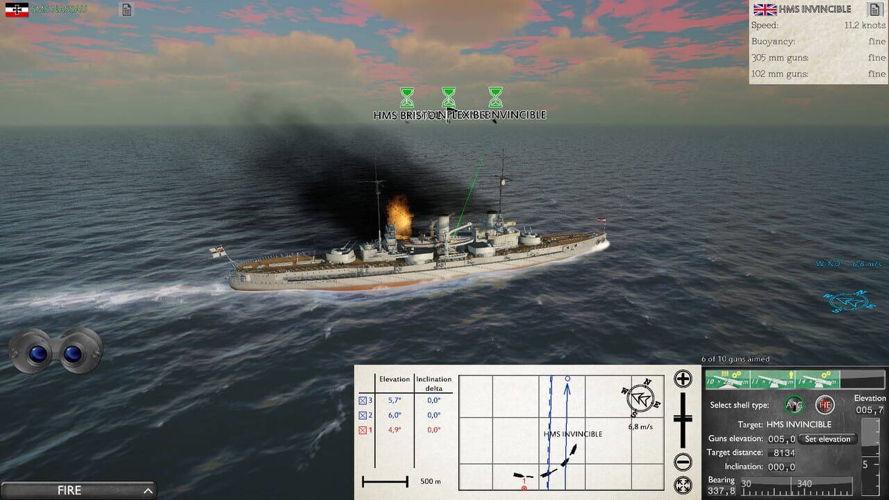 Naval Hurricane — Screenshot 1
