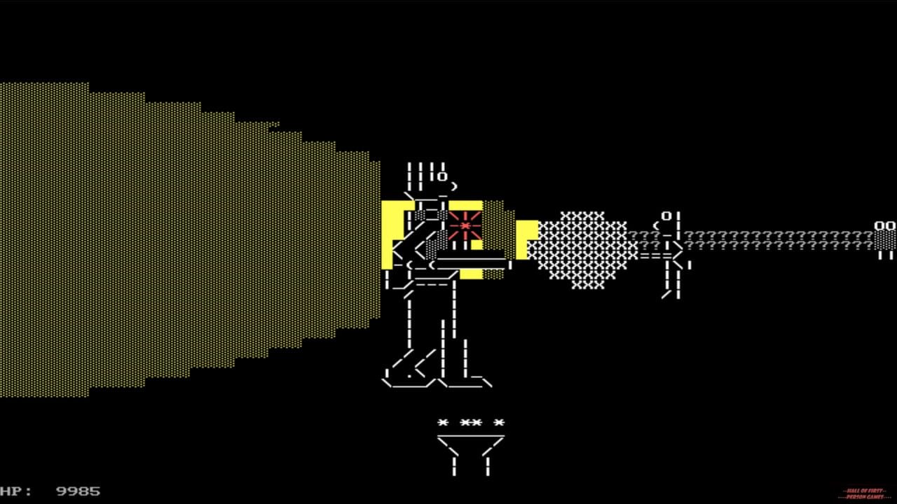 Oleg Sobolev's ASCII Doom Image