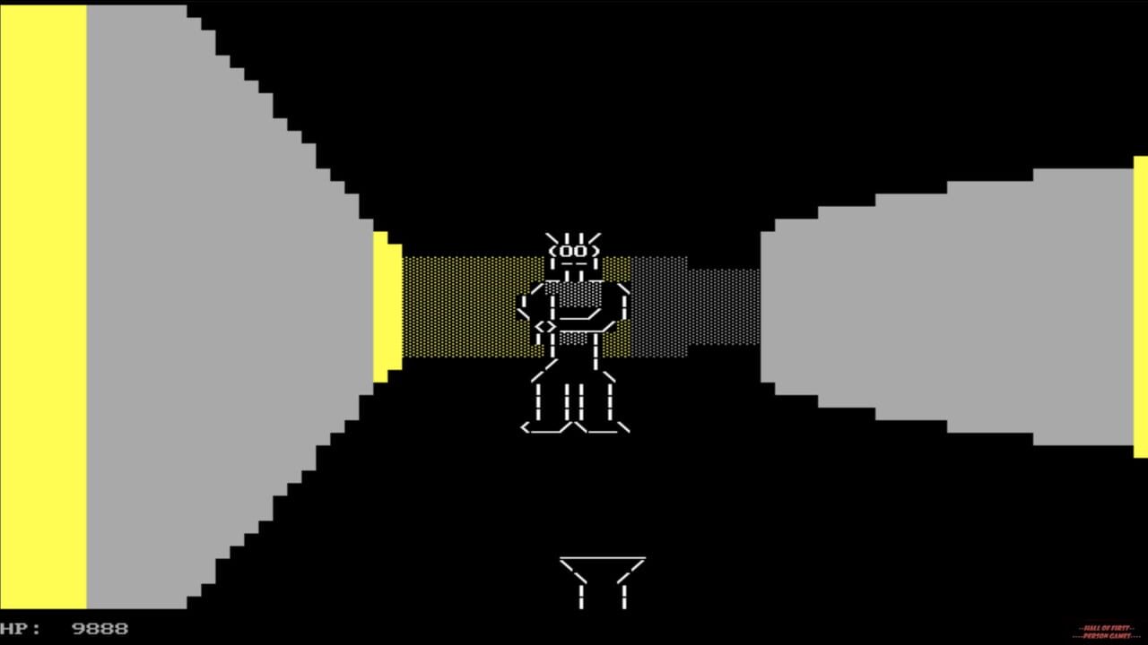 Oleg Sobolev's ASCII Doom Image