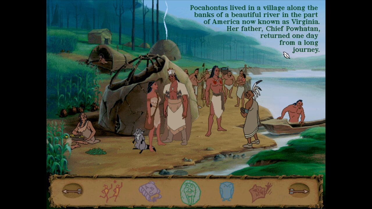 Disney's Animated Storybook: Pocahontas Image