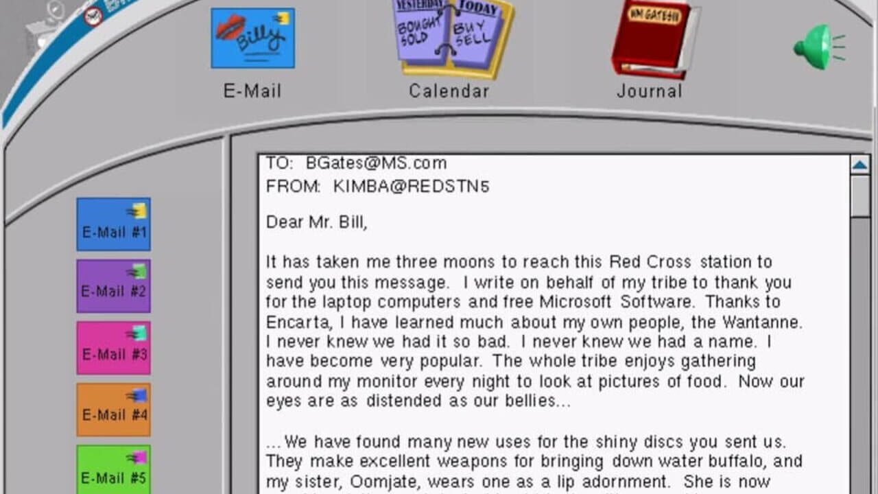 Microshaft Winblows 98 Image