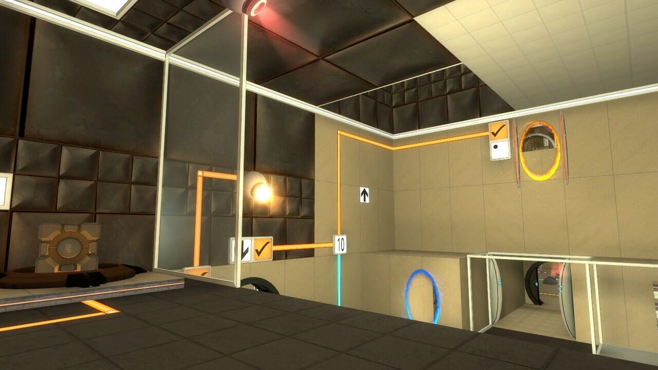 Blue Portals — Screenshot 2