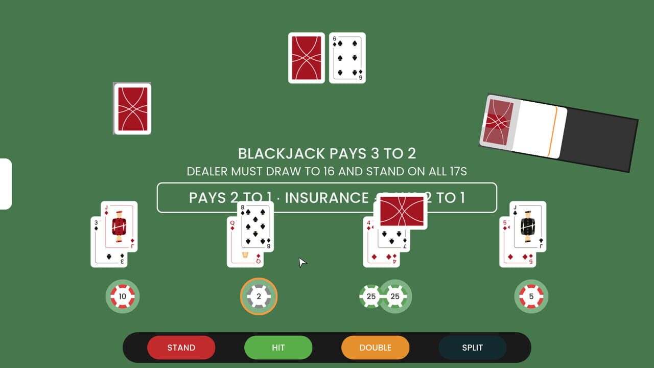 Blackjack at Carrot Image
