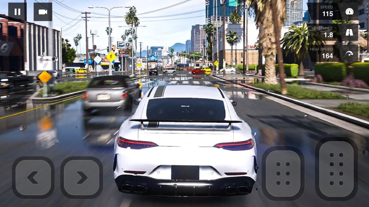 Car Racing: Highway Driving Simulator — Screenshot 2